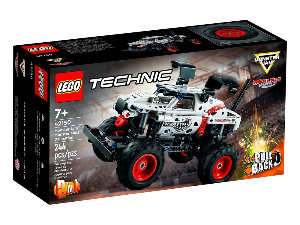 Набор Lego Technic Monster Jam Mutt Dalmation, 42150