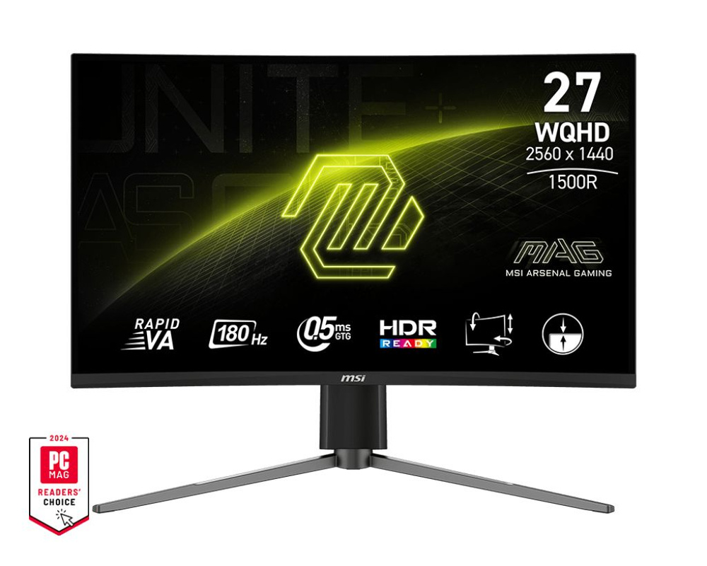Монитор MSI MAG 27CQ6PF 27", 2560x1440 180 Гц