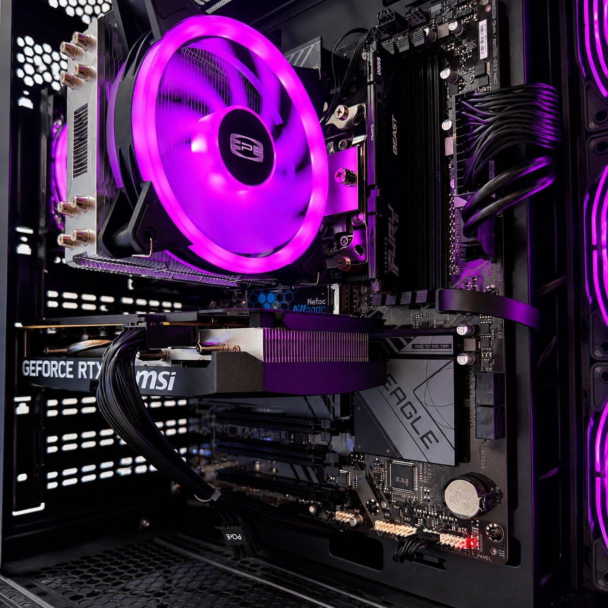 Игровой ПК Ryzen 5 8500G/RTX5060 8Gb/32Gb DDR5/1Tb SSD/700W
