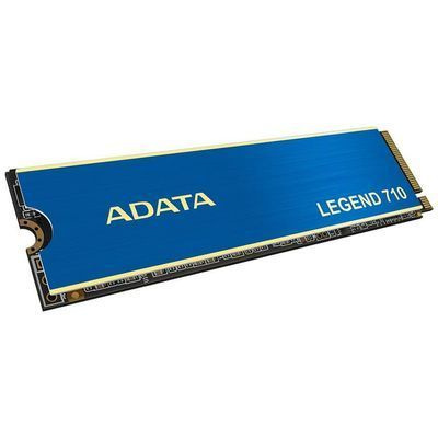Накопитель SSD ADATA LEGEND 710, 1Tb, PCIe 3.0 x4, M.2 2280, NVMe, R/W 2400/1800, с радиатором