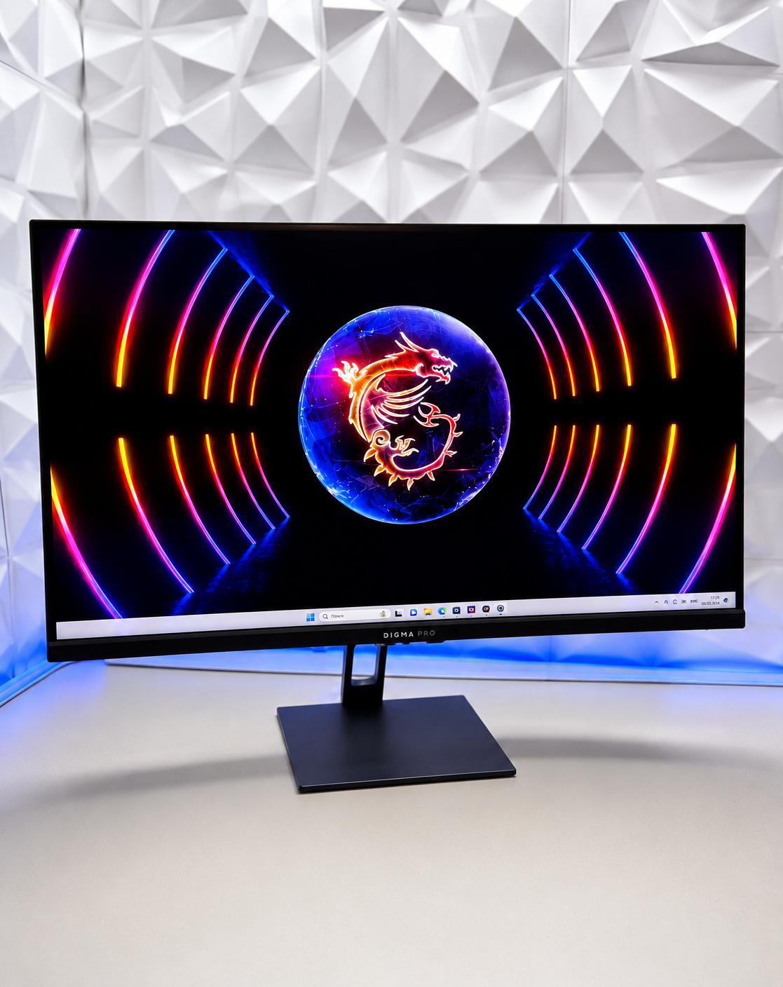Монитор Digma Pro 27" Motion L IPS 2K чер 5ms HDMI DP M/M 144Hz 350cd Ex