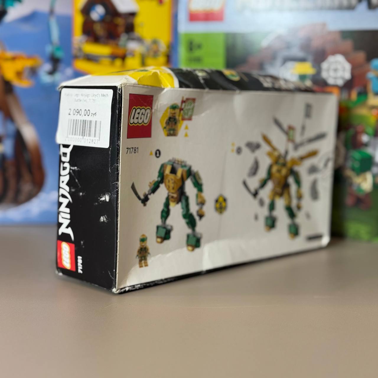 Набор Lego Ninjago Lloyd’s Mech Battle Evo, 71781