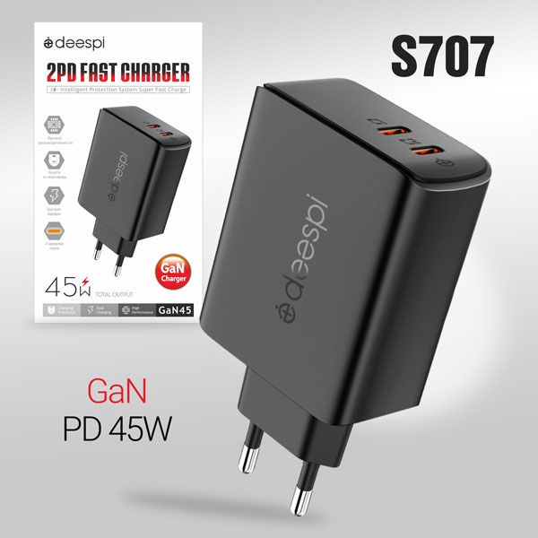 СЗУ Deespi GaN45 C-C 45W