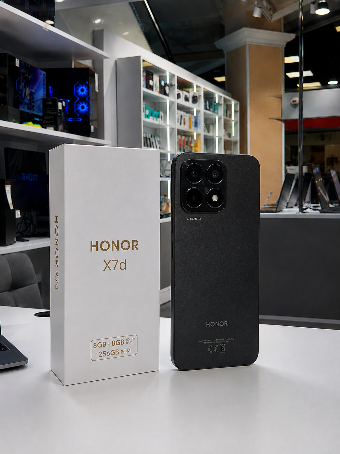 Honor X7d 8/256 Black (Новый)