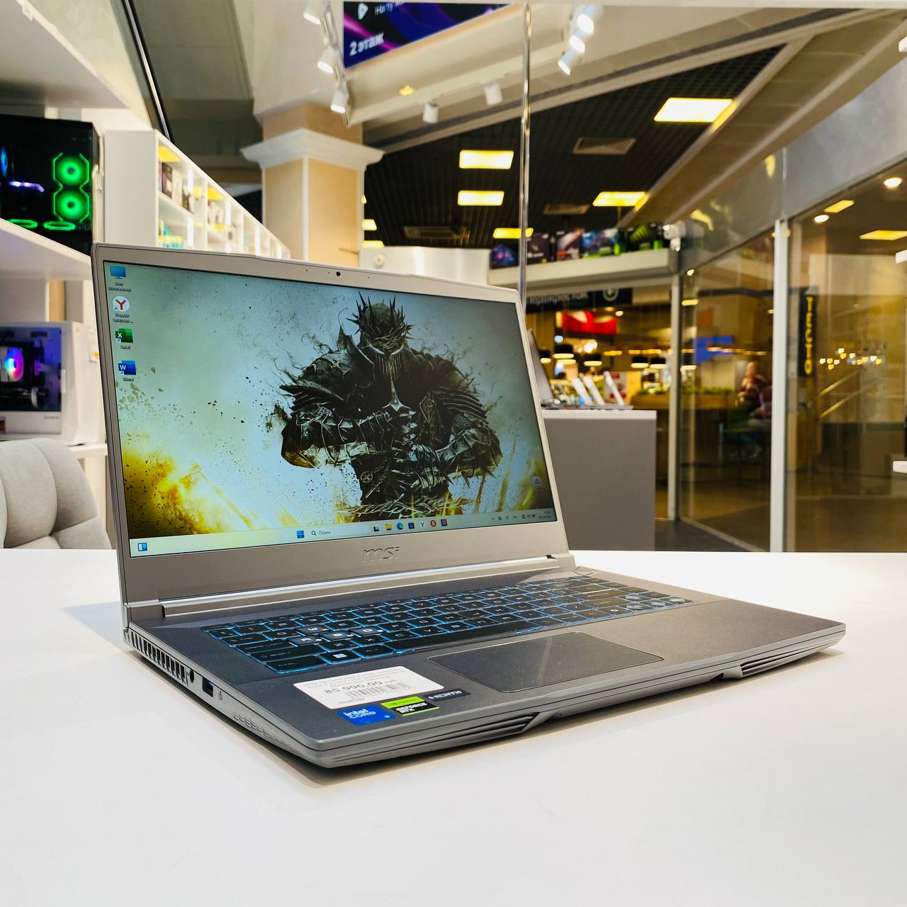 Ноутбук MSI Thin B2RVE-3450XRU Core 5 210H/16Gb DDR4/RTX4050 6Gb/512Gb SSD/15.6'' (Новый)