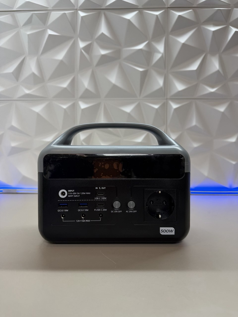 Портативная зарядная Станция Argus 500W 120000 mAh