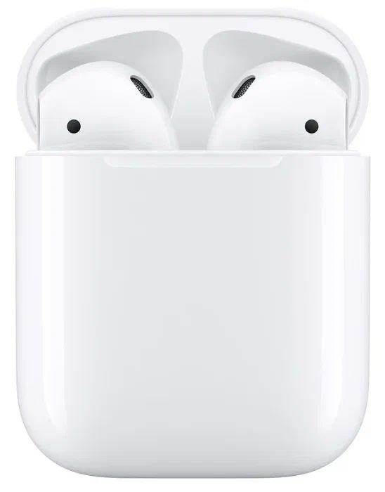 Гарнитура Apple AirPods 2 A2032A2031A1602 белый беспроводные
