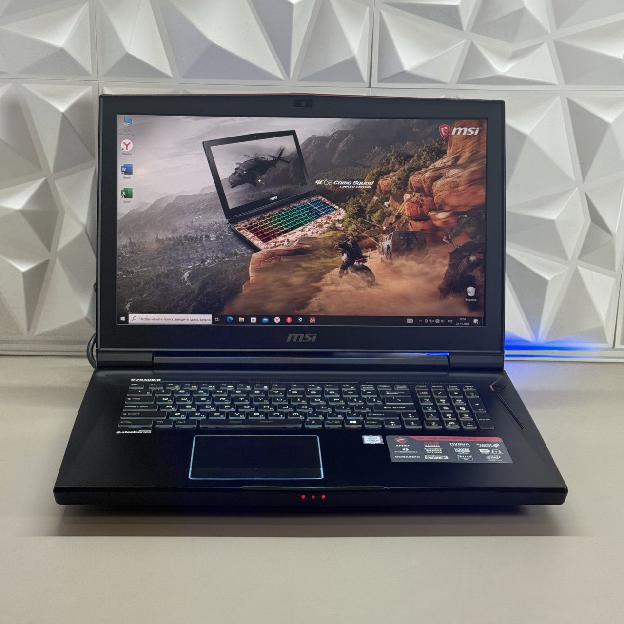 Ноутбук MSI GT73VR 6RE Titan SLI 4k