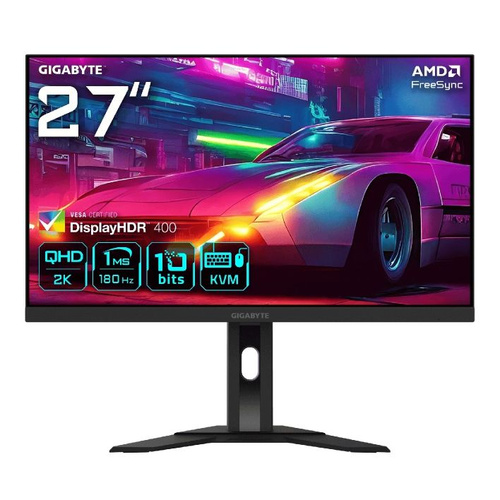 Монитор Gigabyte 27" M27QA IPS QHD чер 0.5ms HDMI DP USB HAS 180Hz 350cd Ex