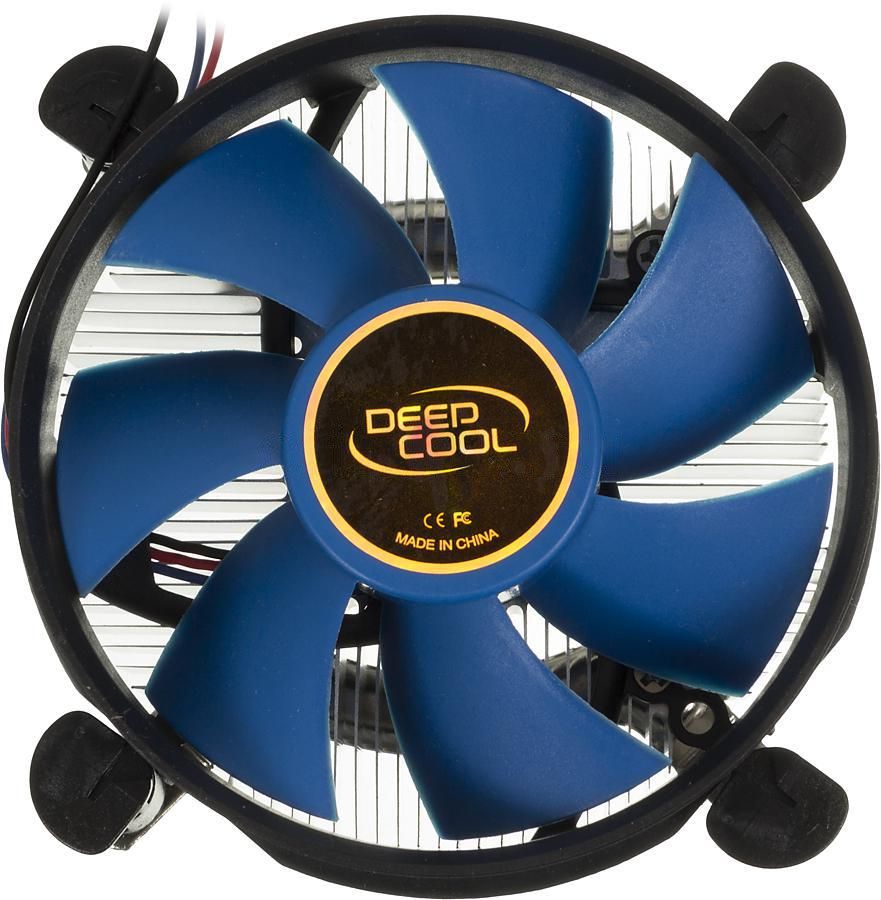 Устройство охлаждения(кулер) Deepcool Theta 9 Soc-1151/1200 черный/синий 3-pin 23dB Al 82W 269gr Ret