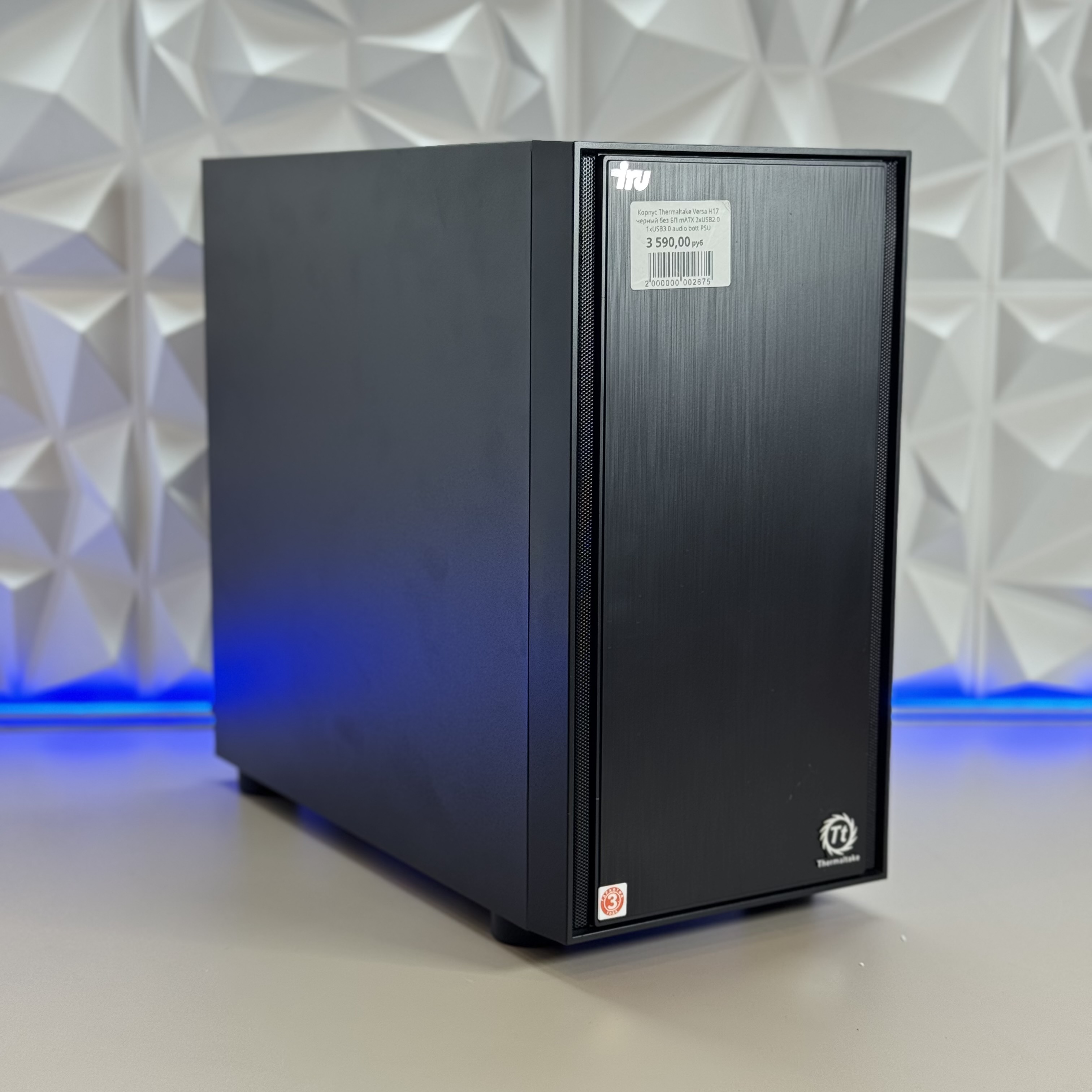 Корпус Thermaltake Versa H17 черный без БП mATX 2xUSB2.0 1xUSB3.0 audio bott PSU