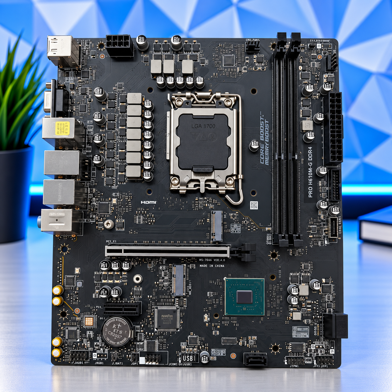 Материнская плата Socket 1700 MSI PRO H610M-G DDR4
