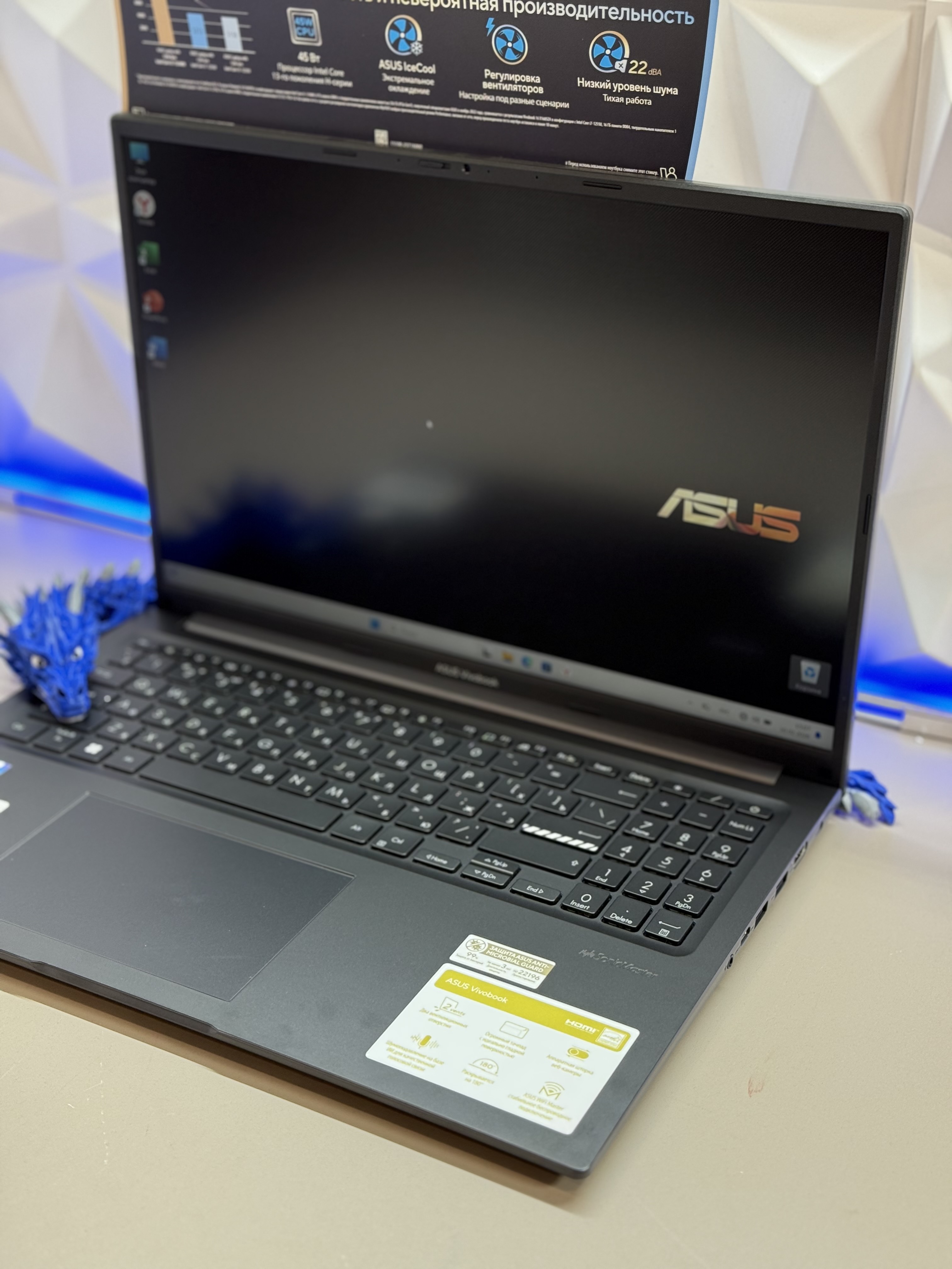 Ноутбук Asus VivoBook X1605VA-MB915 i5 13500H/32Gb/SSD 512Gb/16"/IPS/WUXGA/noOS/black