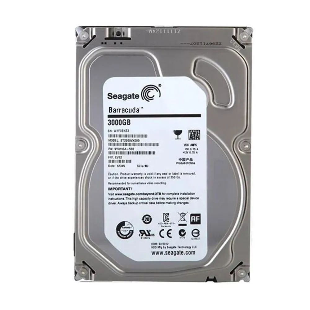 Жесткий диск 3.5" 3000GB SATA Б/У