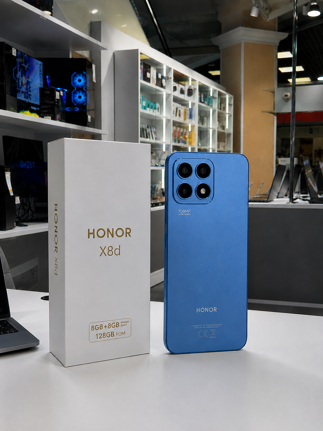 Honor X8d 8/128Gb Blue (Новый)