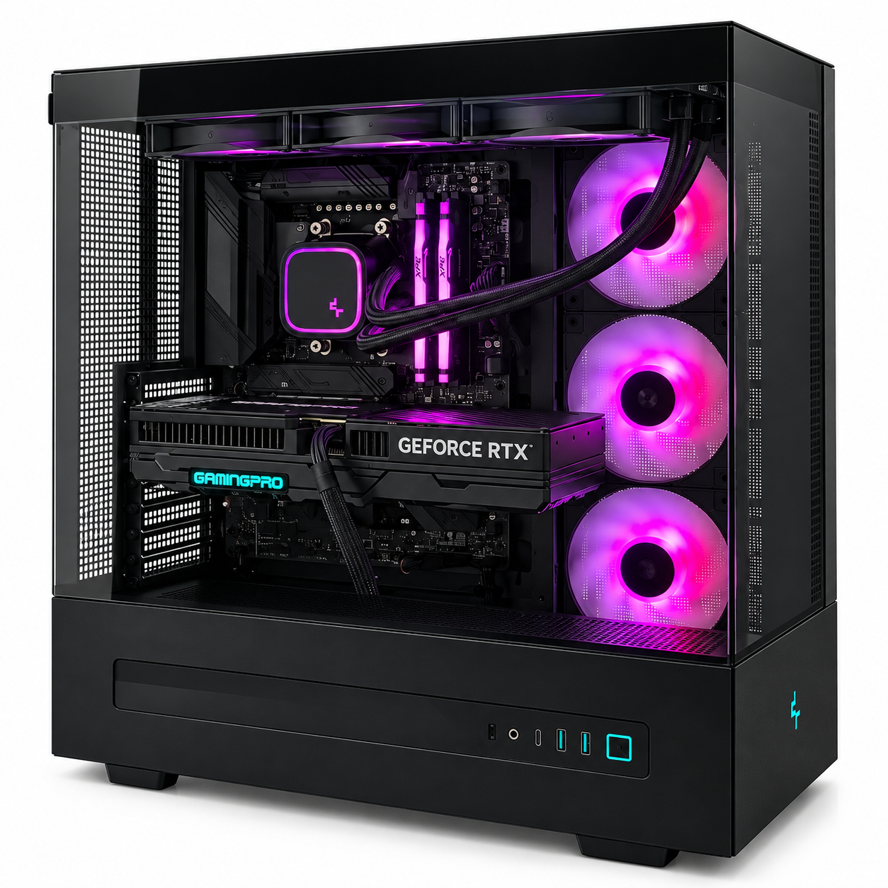 Игровой ПК R7 7700/32Gb DDR5/RTX5070 12Gb/2Tb SSD/850W