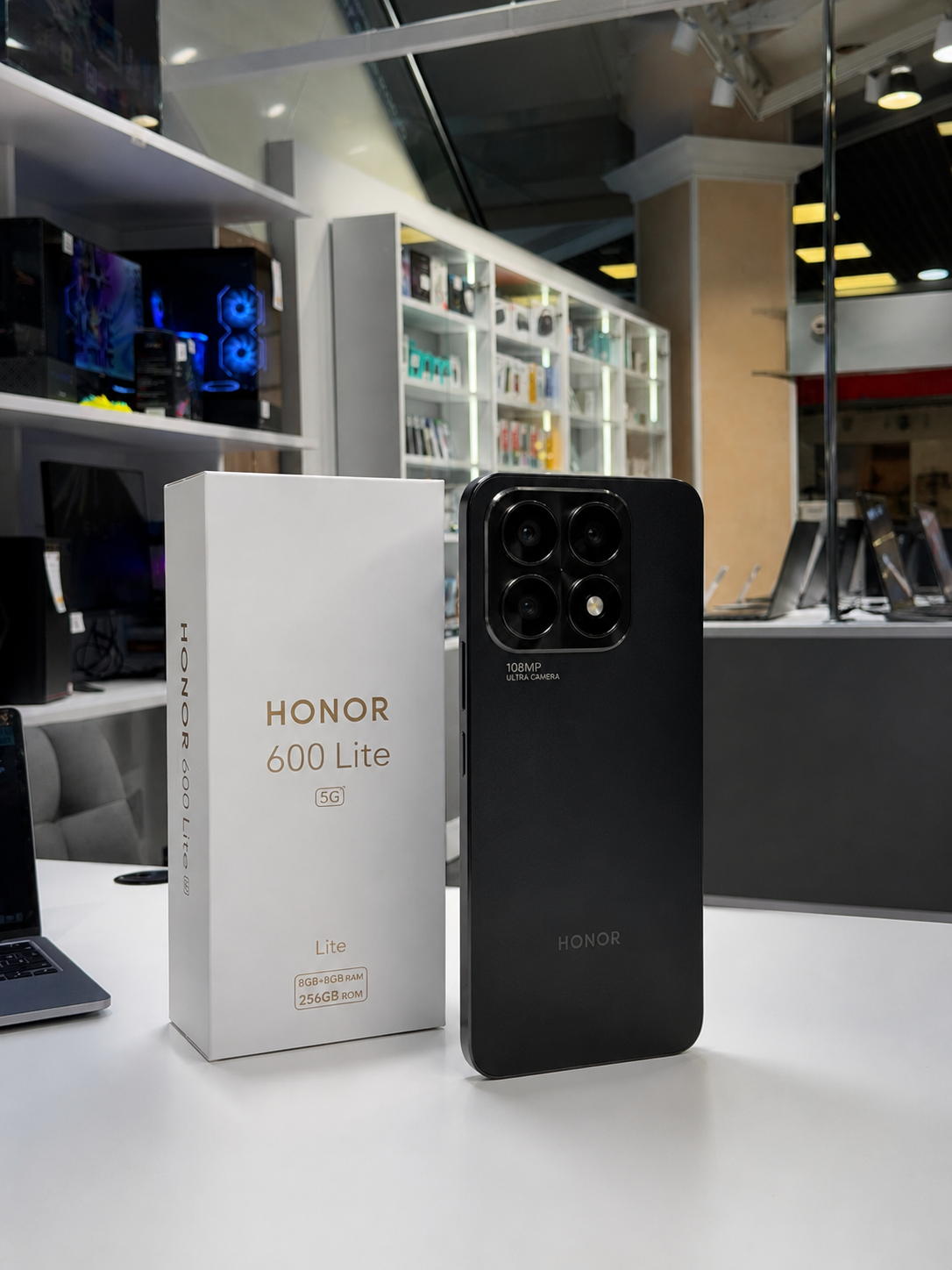 Honor 600 Lite 5G 8/256Gb Black (Новый)