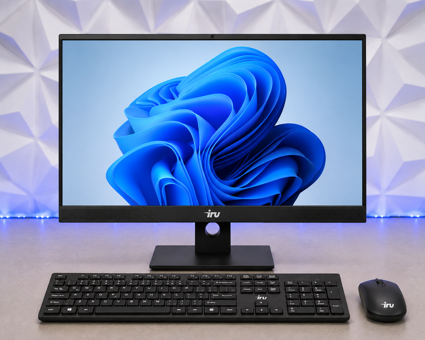 Моноблок IRU 23IM 23.8" Full HD i3 1215U/8Gb/SSD256Gb UHDG/noOS/черный 1920x1080 (Новый)