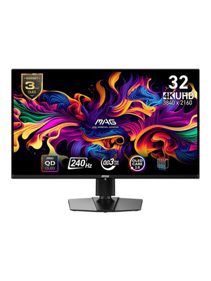 Монитор 31.5" MSI MAG 321CQF E18,2560x1440,180 Гц,VA,изогнутый экран,черный