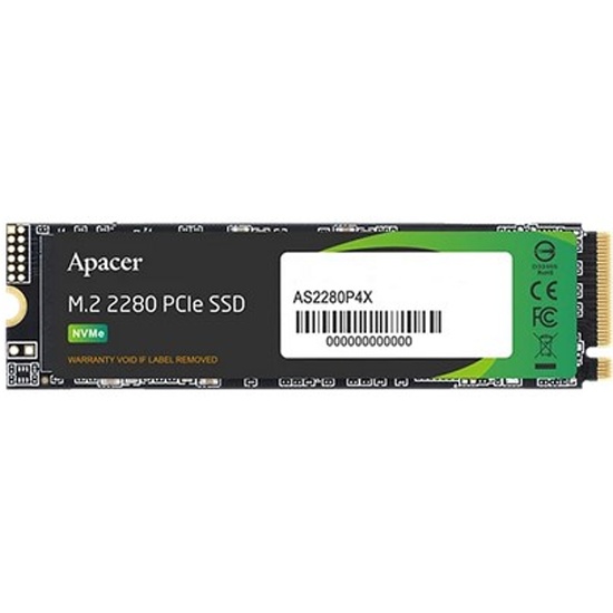 Накопитель SSD Apacer AS2280P4 [AP512GAS2280P4-1] 512 ГБ M.2 NVMe (Новый)