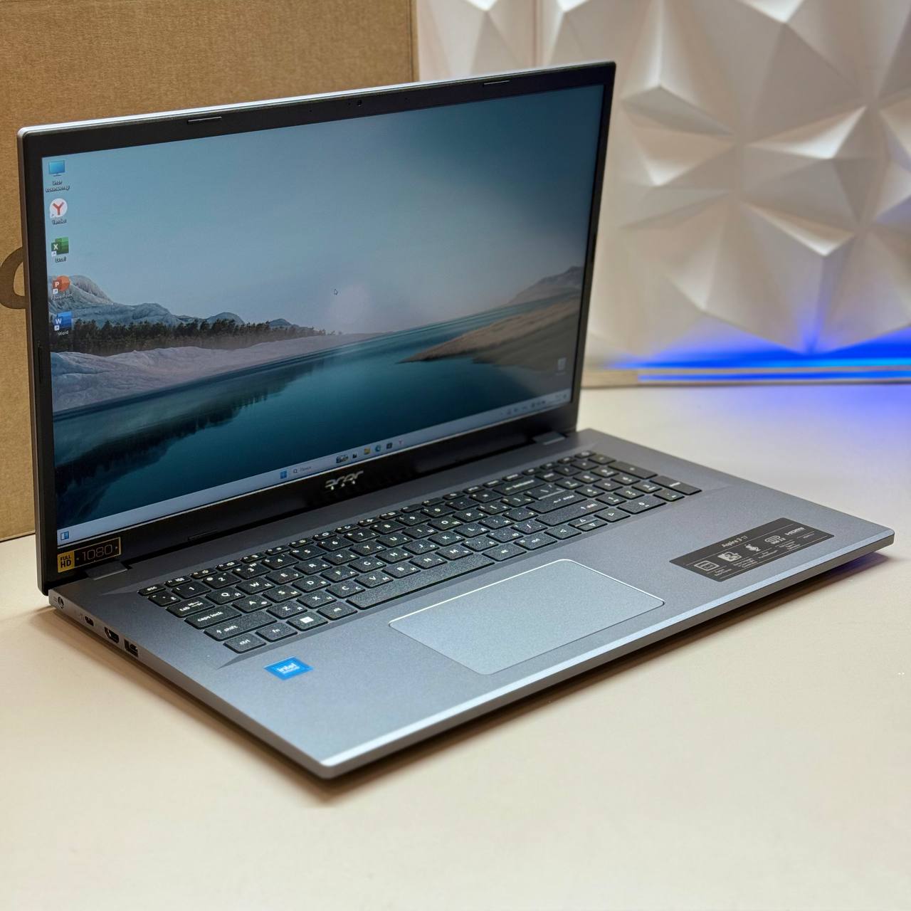 Ноутбук Acer Aspire 3 A317-55P-C3XL N100/8Gb/SSD512Gb/17.3"/IPS/FHD/noOS/silver