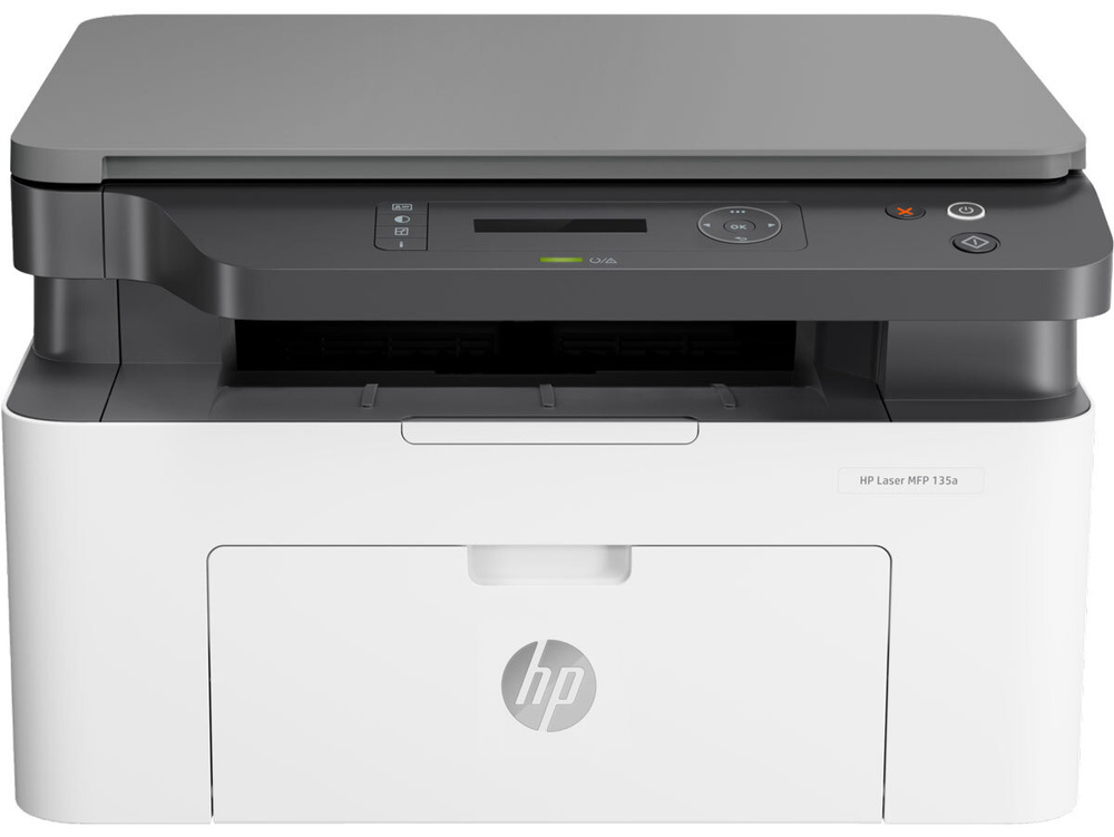 МФУ лазерное HP Laser MFP 135a ч/б A4 белый/черный