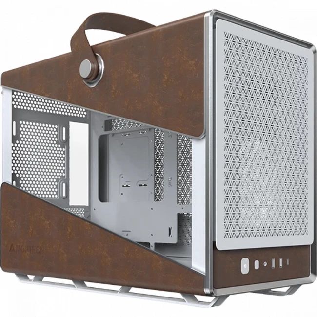 Компьютерный корпус Montech Heritage (W) белый без БП mATX 9x120мм 2x140мм 2xUSB3.0 audio bott PSU