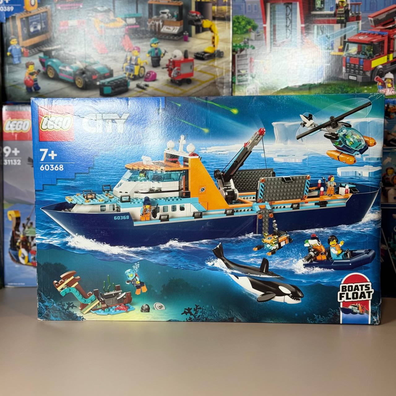 Конструктор Lego City Arctic Explorer Ship, 60368