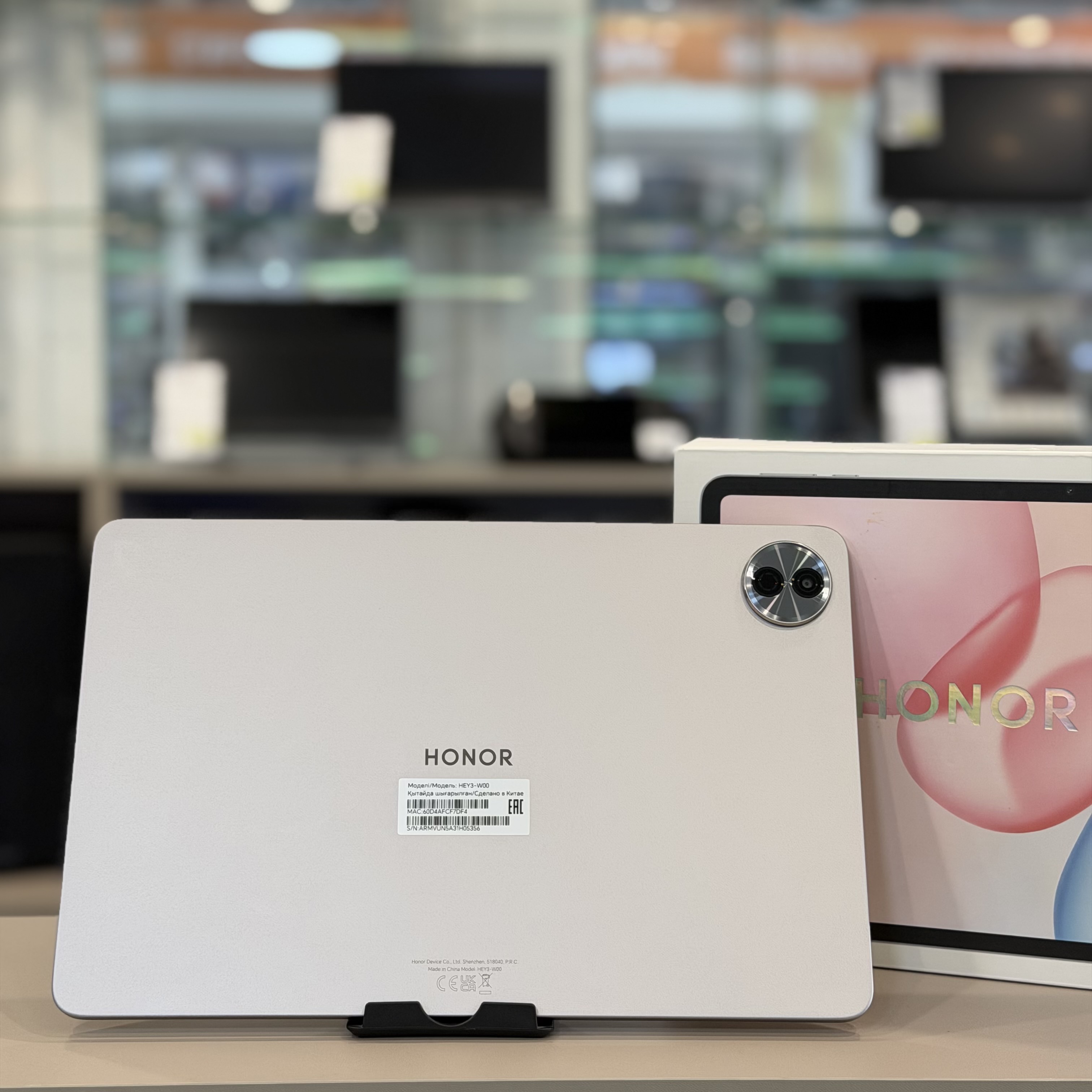 Планшет Honor Pad 10 12.1" HEY3-W00 8/256Gb Wi-Fi, 2560 x 1600, 120Гц