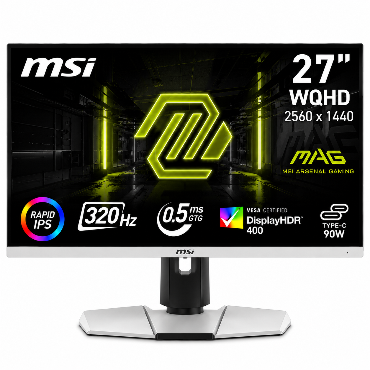 Монитор MSI MAG 27" 274QRFW X32 2560x1440 320Гц IPS