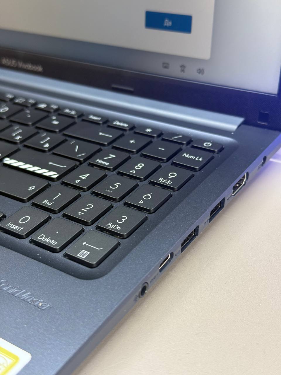 Ноутбук Asus VivoBook M1502YA-BQ579 Ryzen 7 5825U/16Gb/SSD512Gb/15.6"/IPS/FHD/noOS/blue