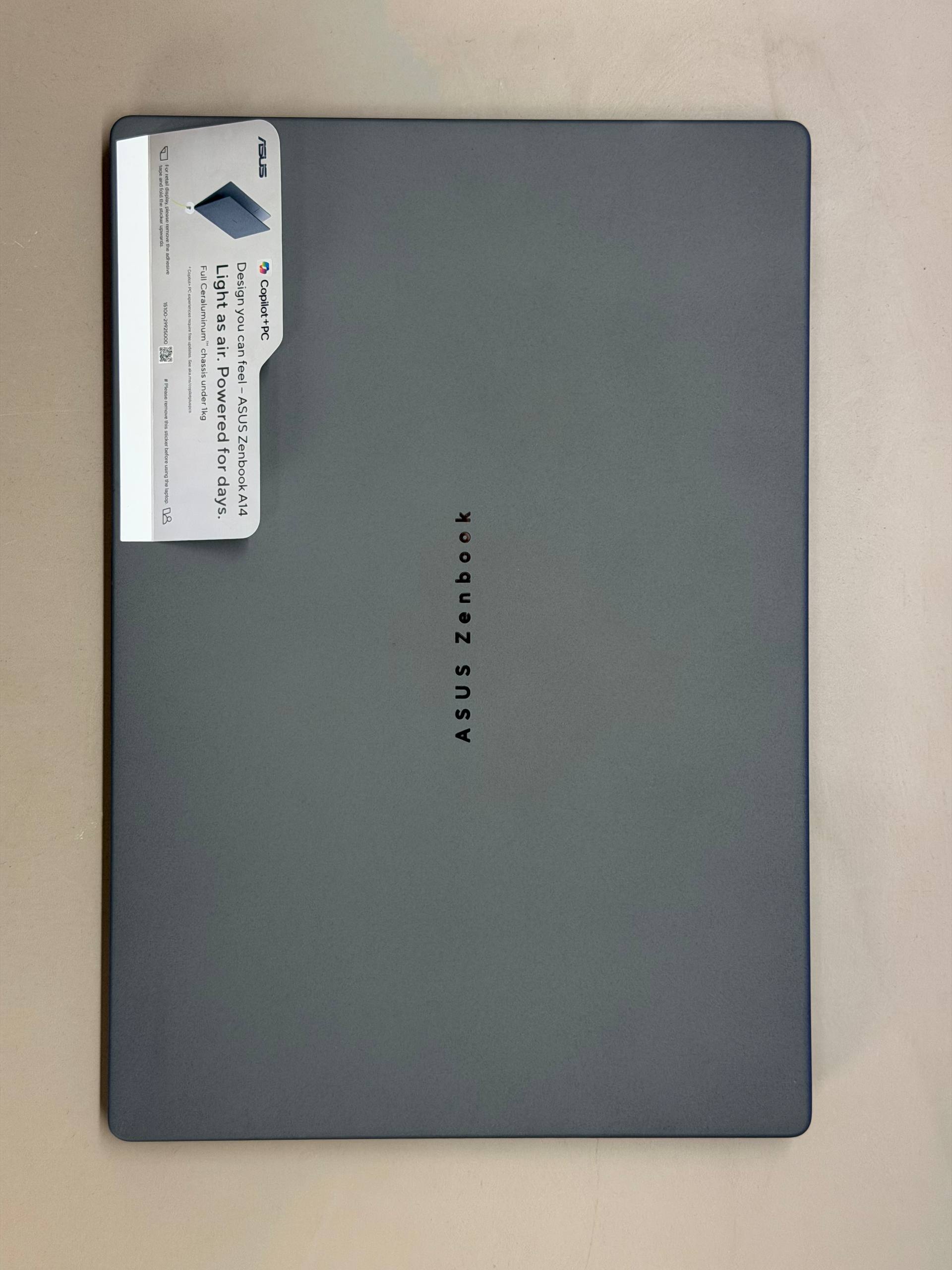 Ноутбук Asus Zenbook UX3407QA-QD267W Snapdragon X X1-26-100/16Gb/SSD512Gb/14"