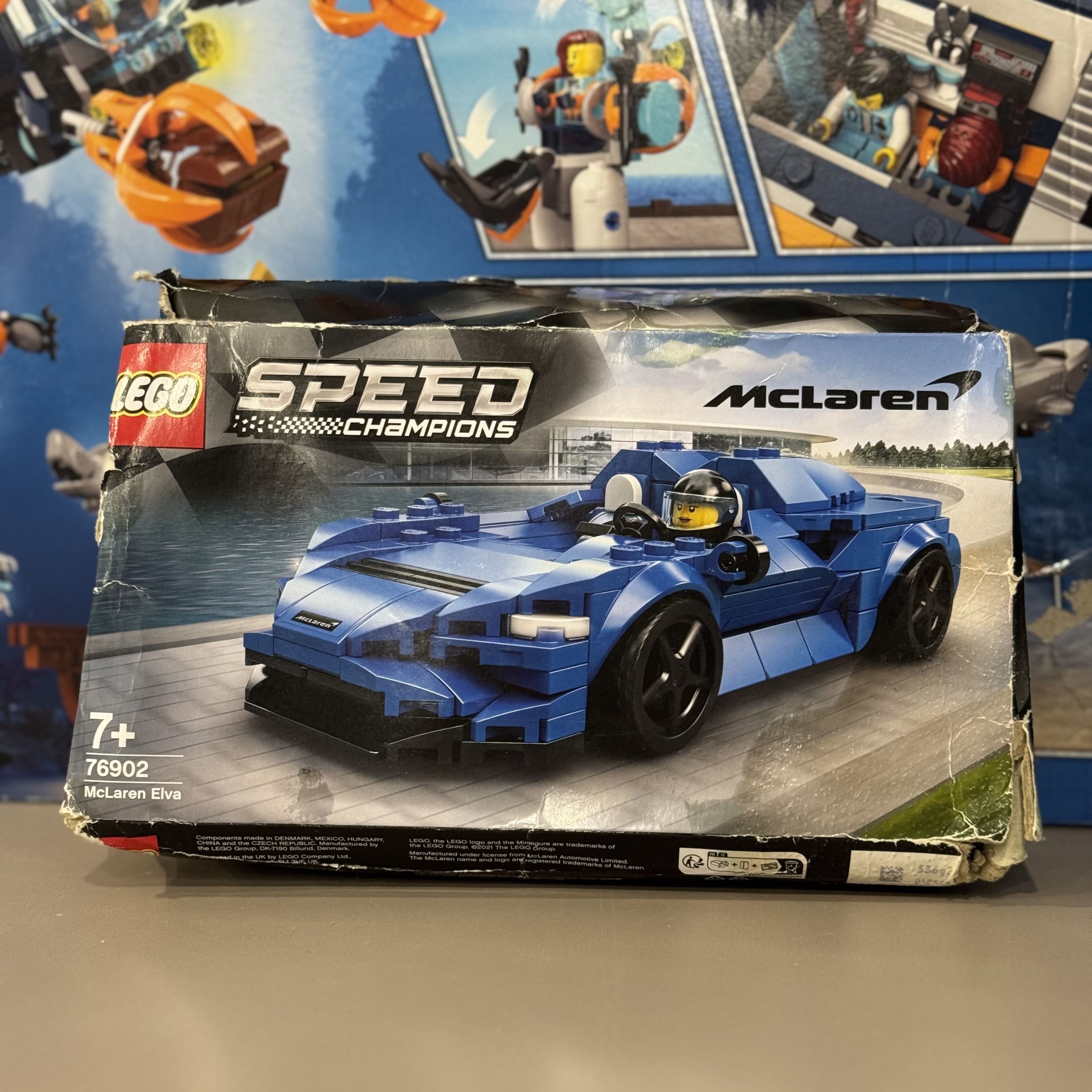 Конструктор Lego Speed Champions McLaren Elva, 76902