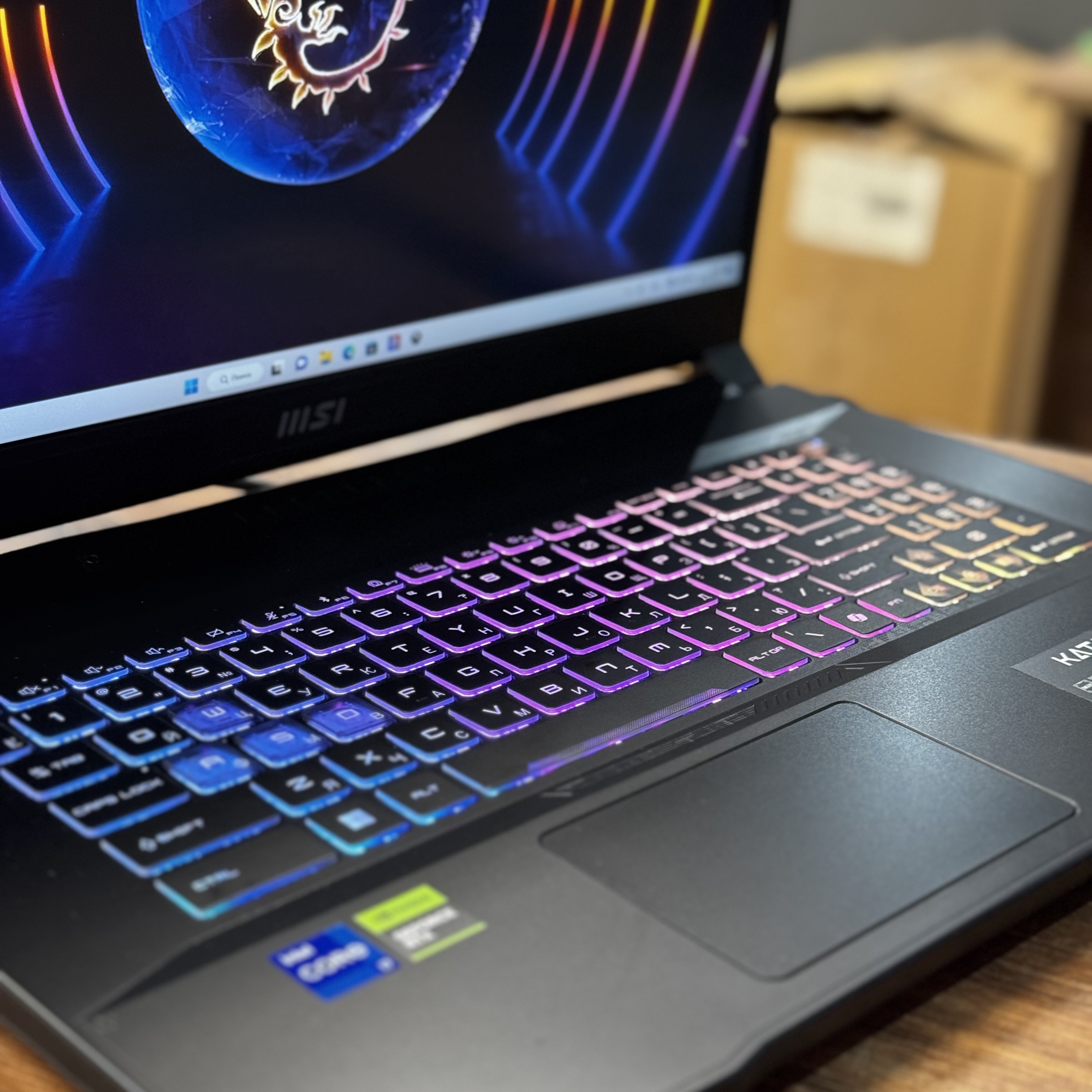 Ноутбук MSI Katana 17 B13VFK-1441XRU i5-13420H/RTX4060/16Gb DDR5/512Gb SSD