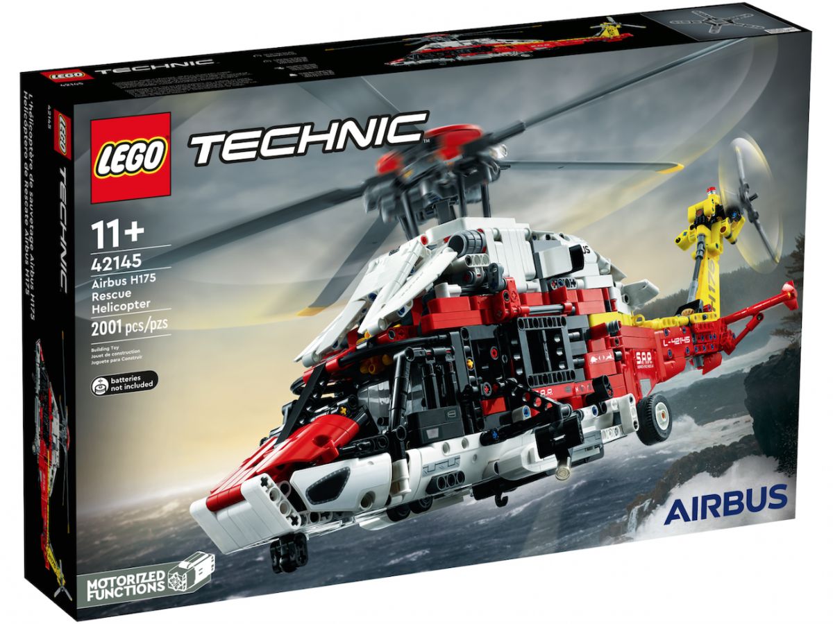 Конструктор Lego Technic Airbus H175 Rescue Helicopter, 11+, 42145