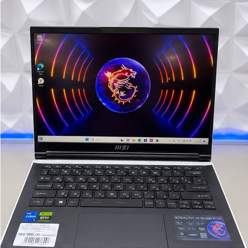 Ноутбук MSI Stealth 14Studio A13VE-226RU i5-13420H/RTX 4050 6Gb/8Gb*2 DDR5/1Tb SSD/14.0 (165Hz)