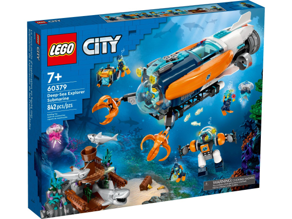 Конструктор Lego City Deep-Sea Explorer Submarine, 60379