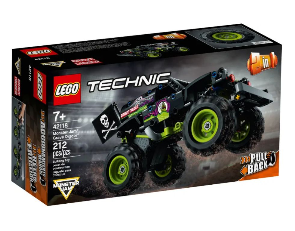 Конструктор Lego Technic Monster Jam Grave Digger, 42118