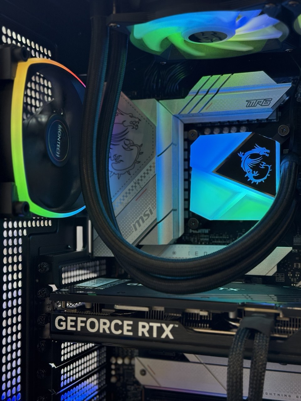 Игровой ПК i7-12700/RTX5070 12Gb/32Gb DDR4/1Tb SSD/700W