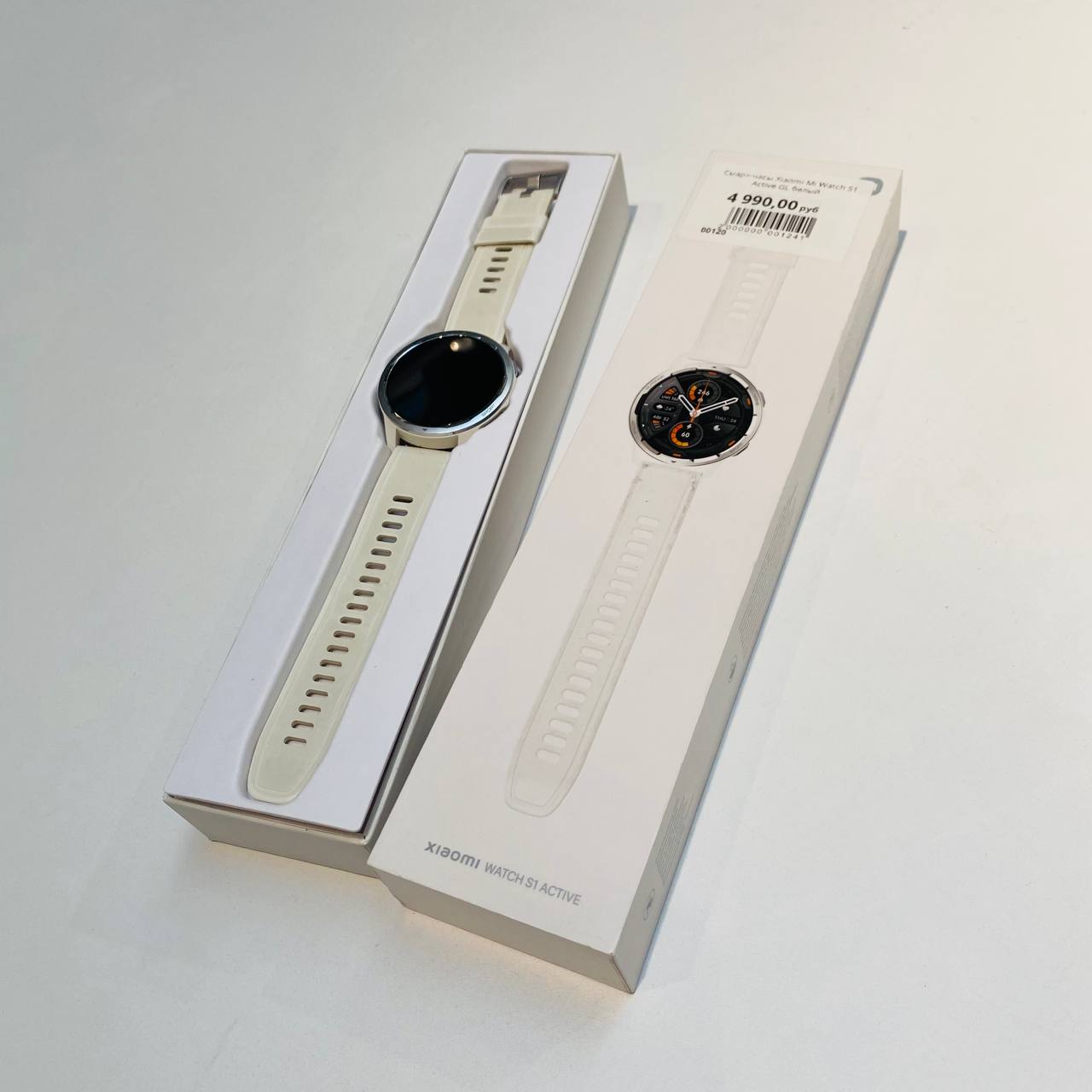 Смарт-часы Xiaomi Mi Watch S1 Active GL белый