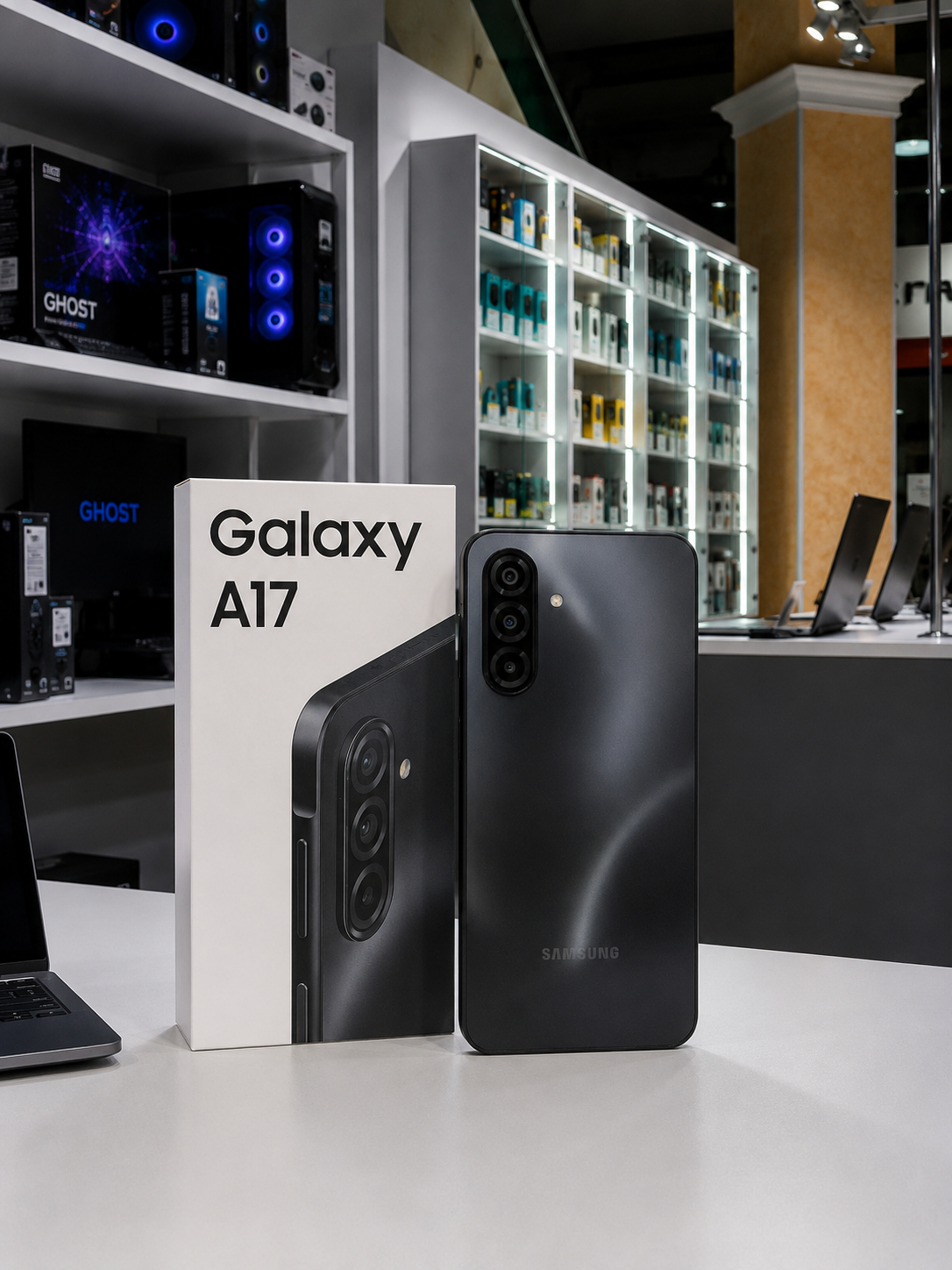 Samsung Galaxy A17 8/256Gb Black (Новый)