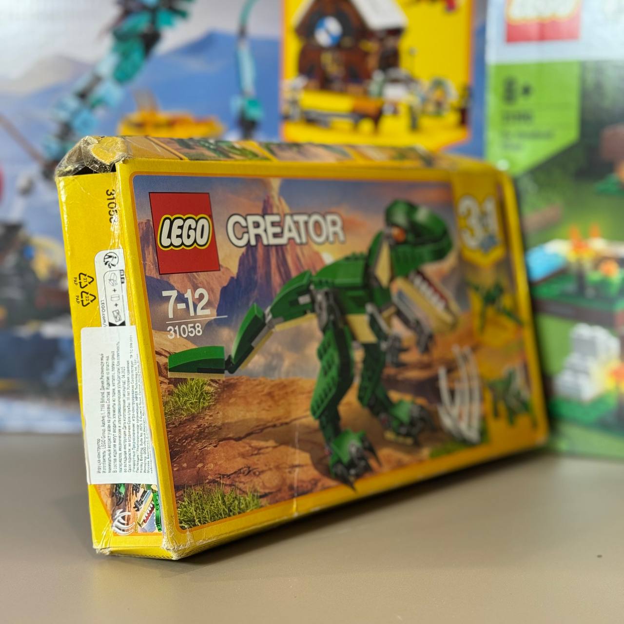 Конструктор Lego Creator Грозный динозавр 31058, 7-12 лет