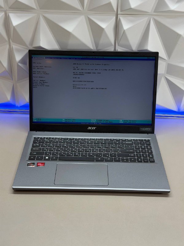 Ноутбук Acer Extensa 15 EX215-23-R1QL Ryzen 5 7520U/8Gb/SSD256Gb/610M/15.6"/TN/FHD/noOS/grey