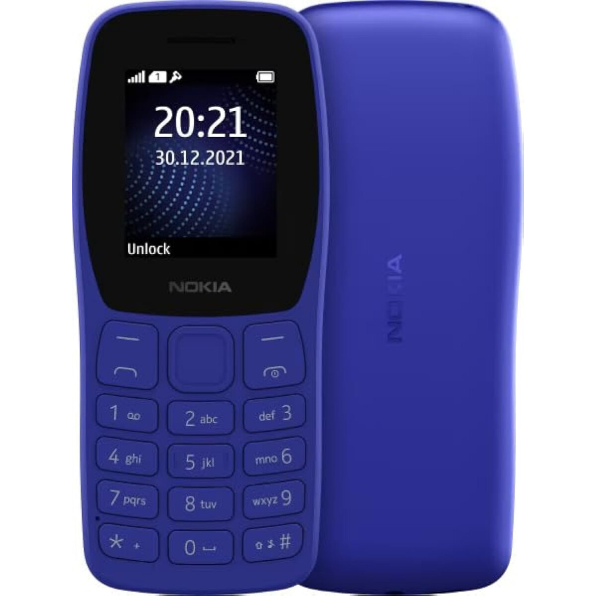 Nokia 105 Dual sim Charcoal Blue