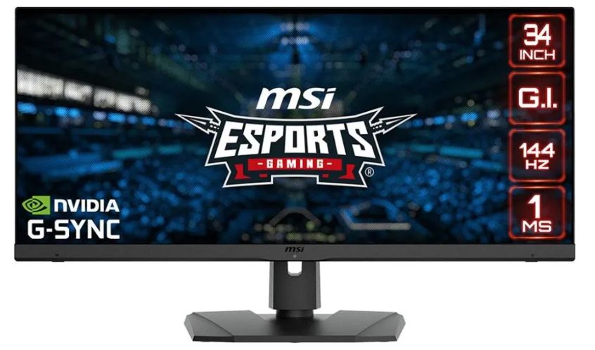 Монитор MSI 34" Optix MPG341QR 144Hz 3440x1440