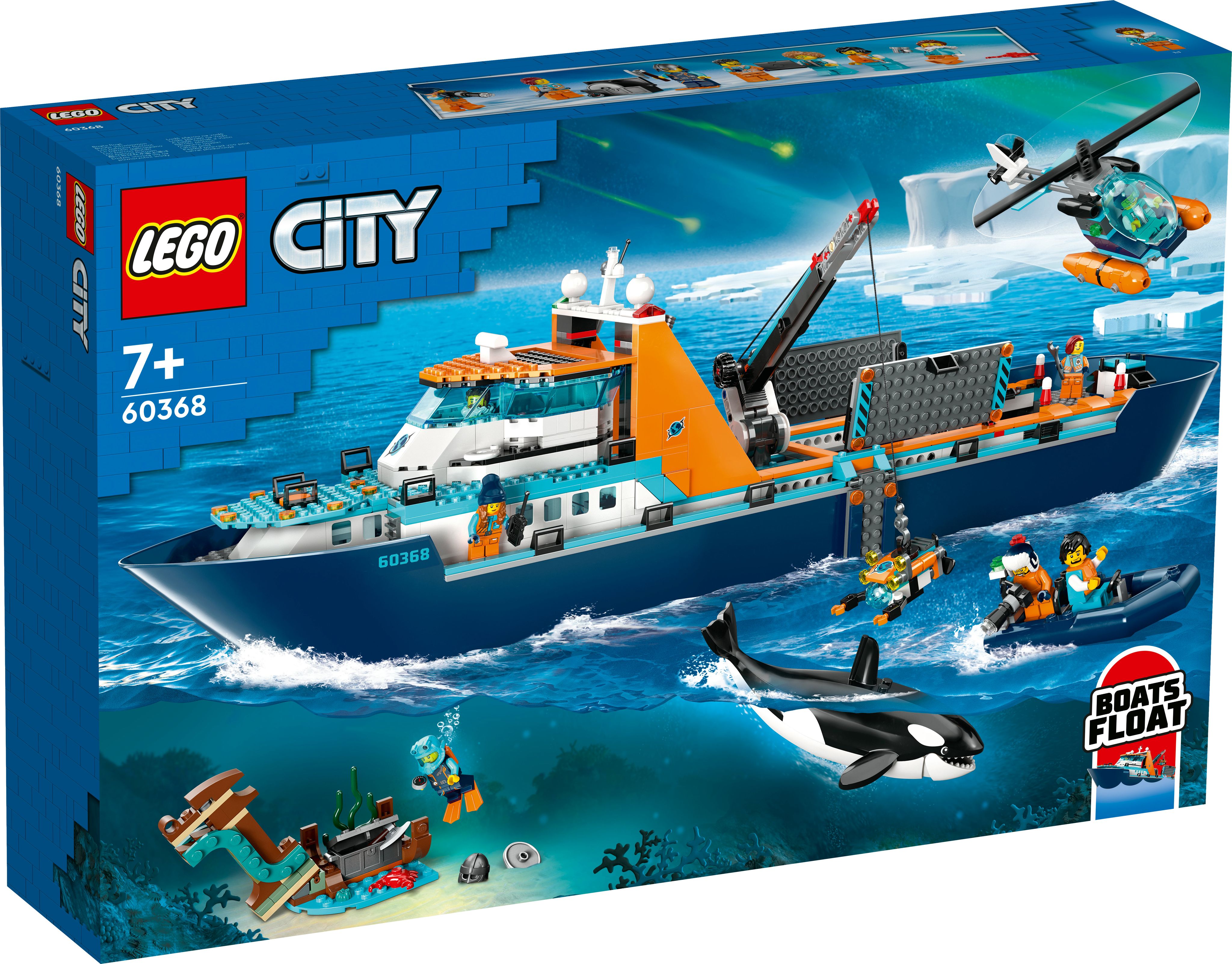 Конструктор Lego City Arctic Explorer Ship, 60368