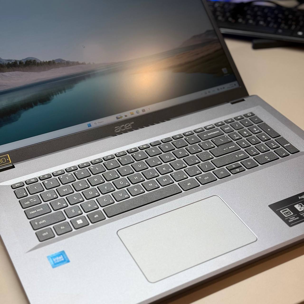 Ноутбук Acer Aspire 3 A317-55P-C3XL N100/8Gb/SSD512Gb/17.3"/IPS/FHD/noOS/silver