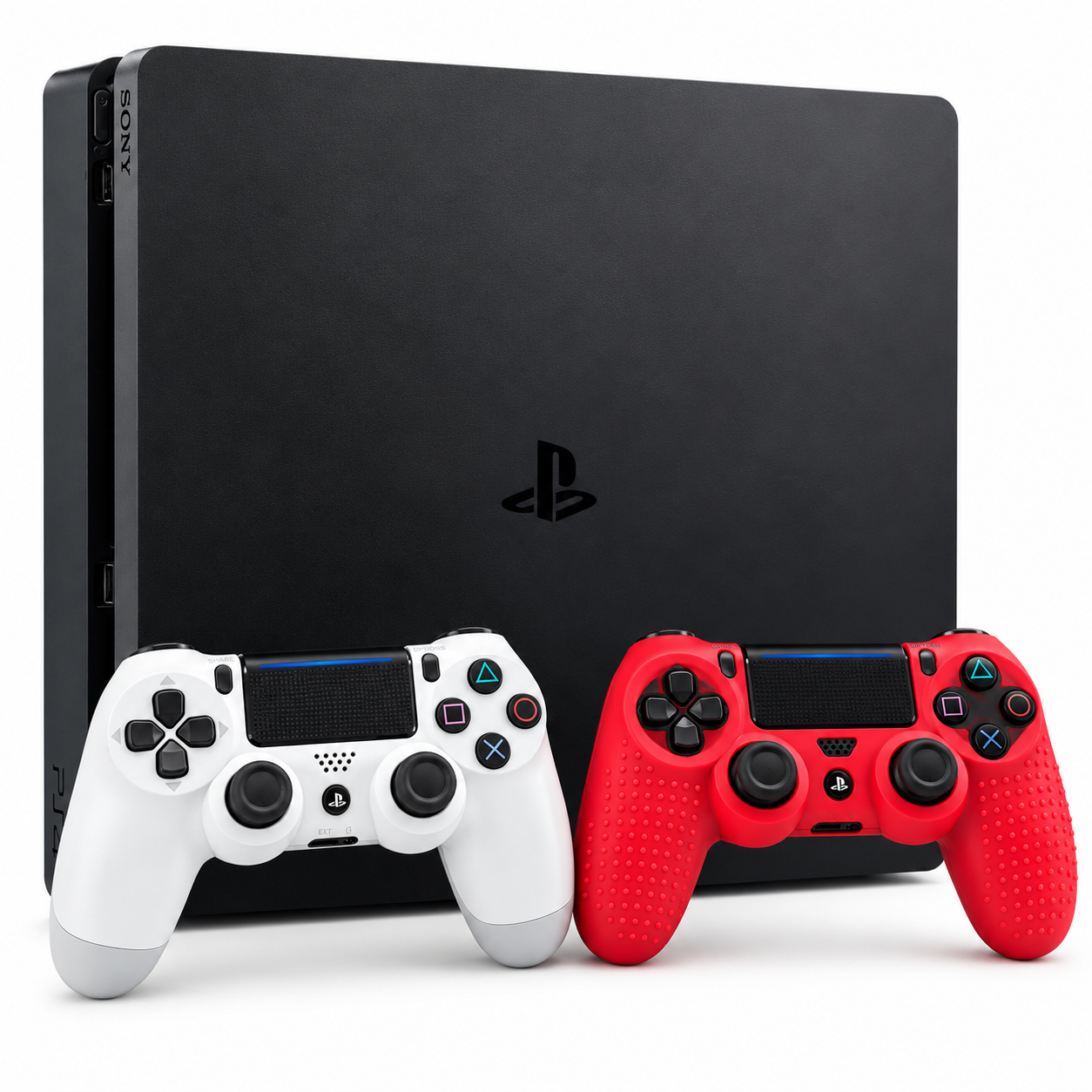 Игровая приставка Sony PlayStation 4 Slim 512Gb CUH-2108A 2 Геймпада