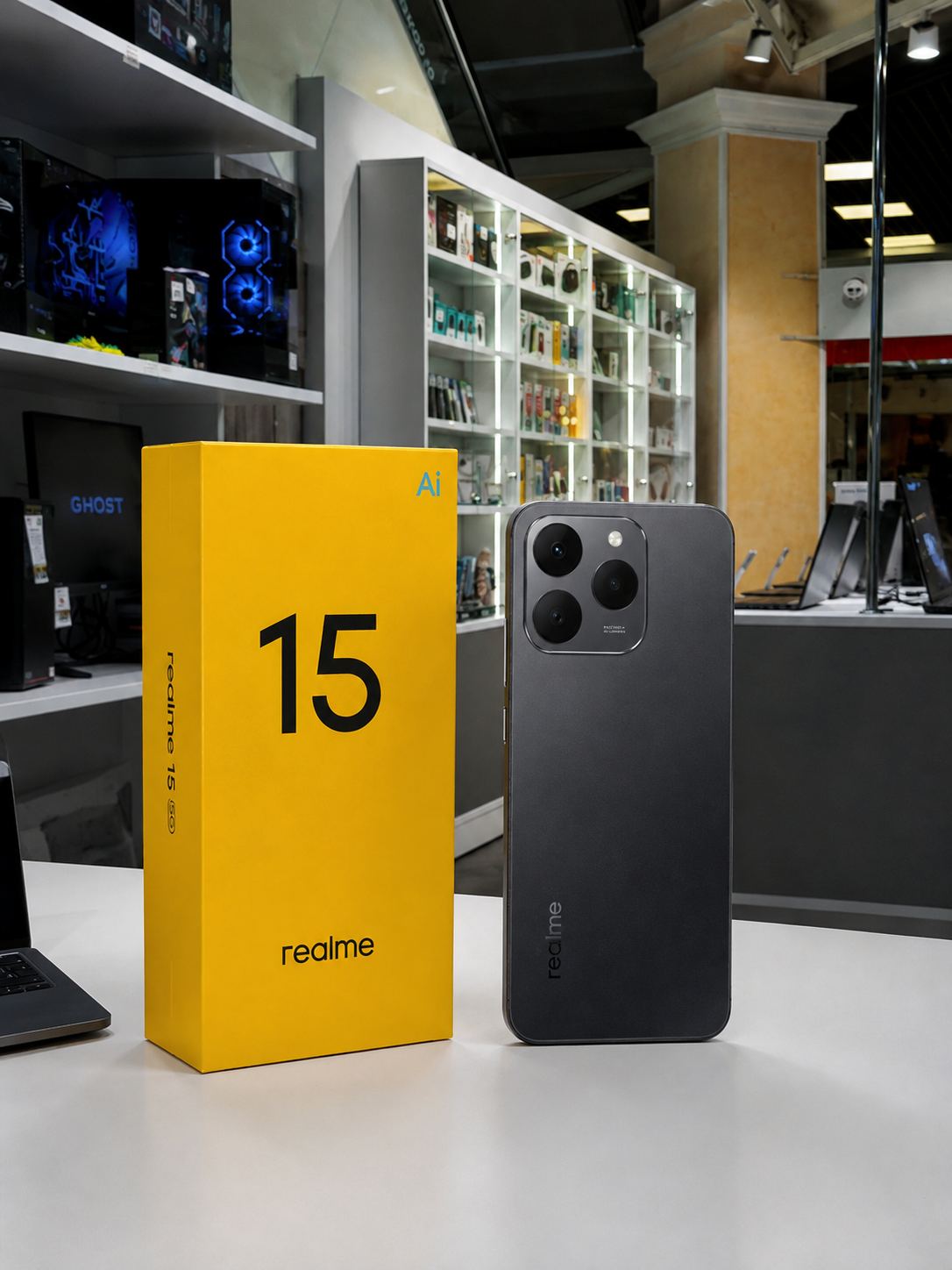 Realme 15 5G 8/256Gb Black (Новый)