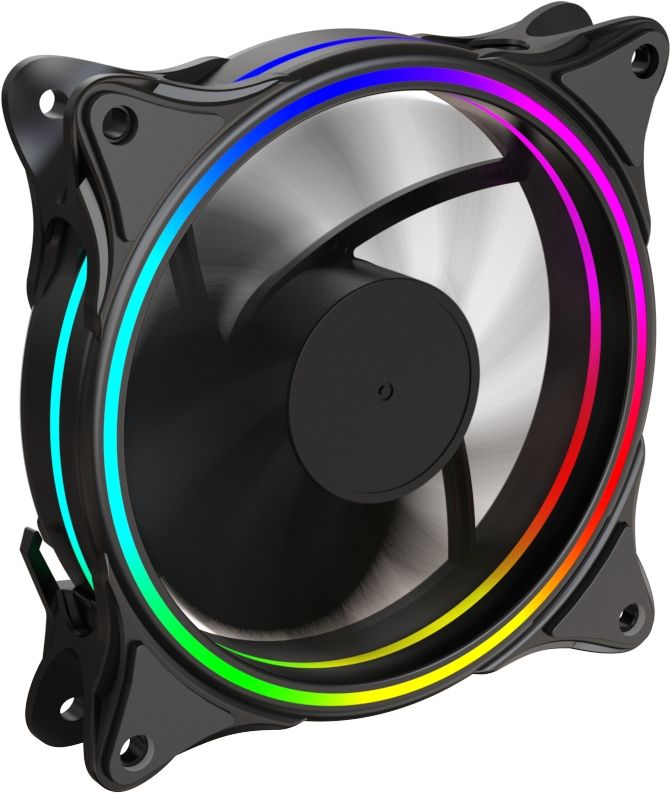 Вентилятор Bloody BD-CF120ARGB3 ARGB 120х120x25 черный 4-pin (BD-CF120ARGB3-BK) Ret